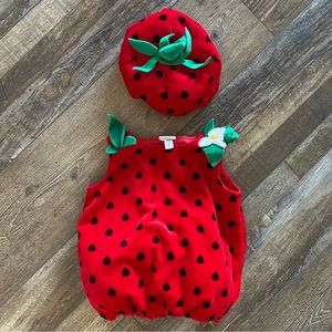Baby Strawberry Halloween Costume